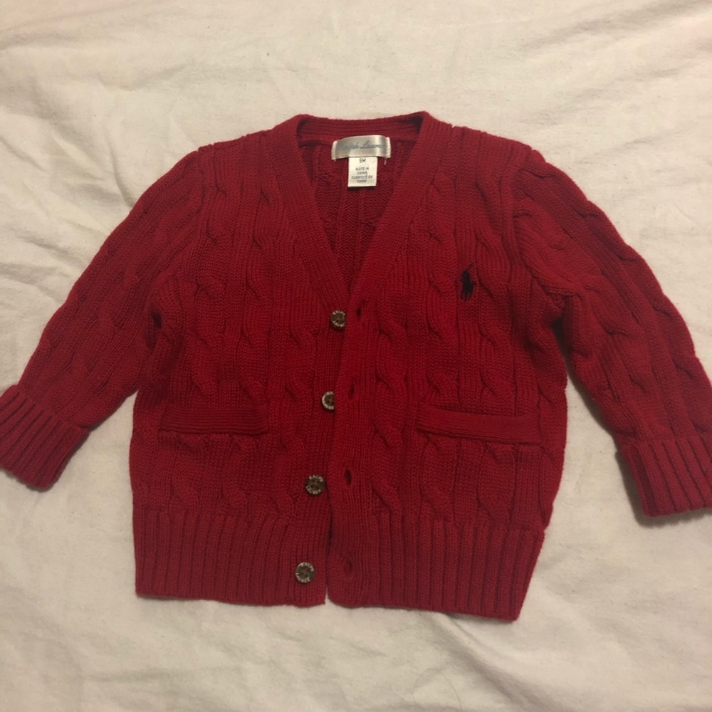 Ralph Lauren baby  sweater, new without tag.